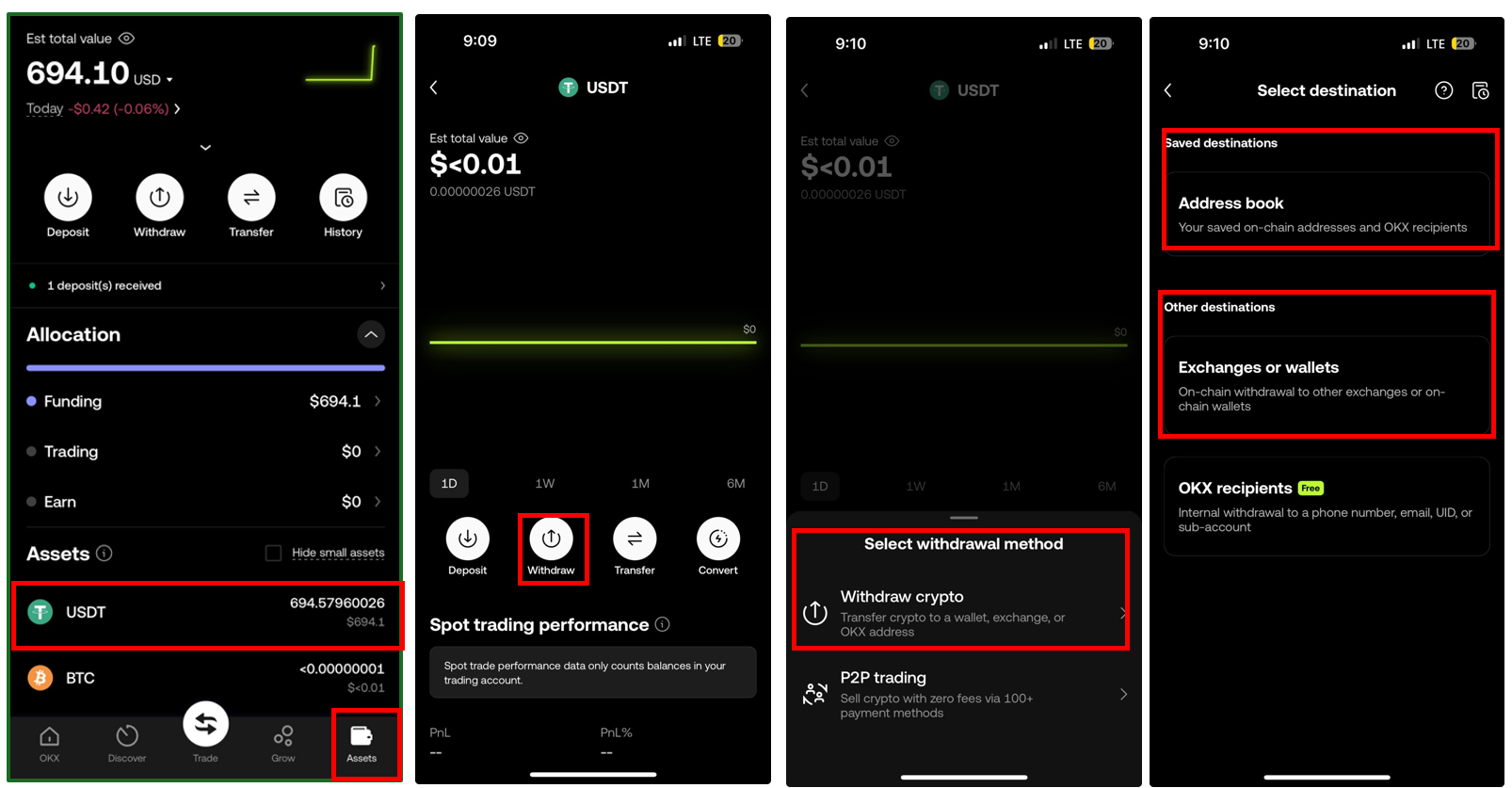 오케이엑스(OKX)에서 인엑스(INEX)로 입금하기 – INEX 인엑스